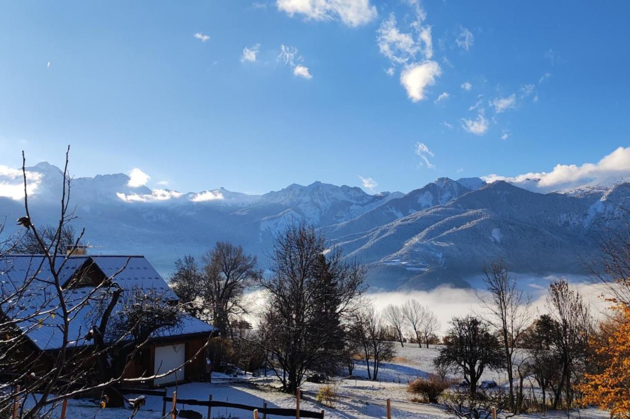 Chalet Mounette Ski Sauna Lac Embrun Puy-Sanieres Exterior foto